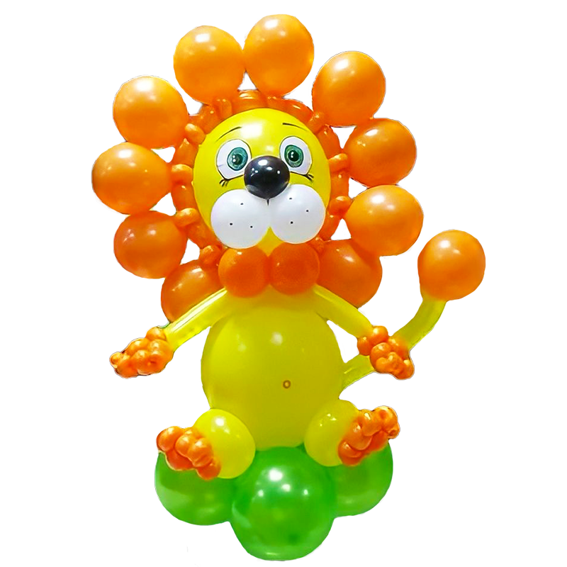 Фигура из шаров Львёнок