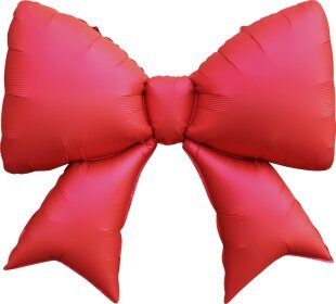 Шар ФИГУРА/39" Бант красный 99 см/К