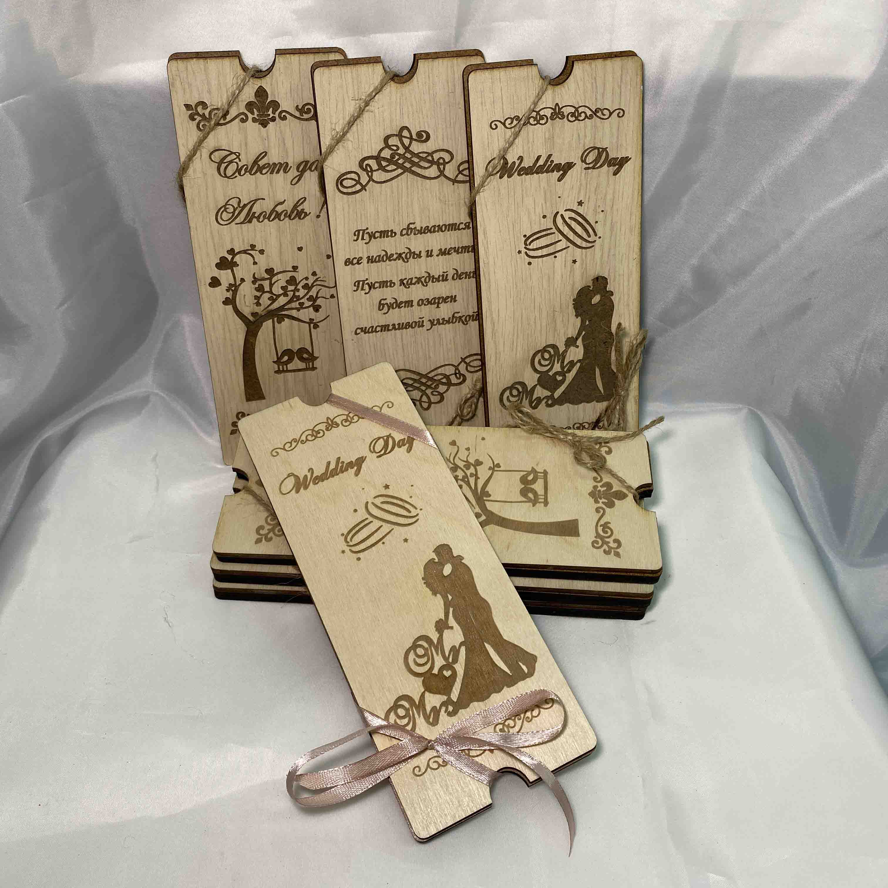 Шкатулка-купюрница деревянная (1шт)