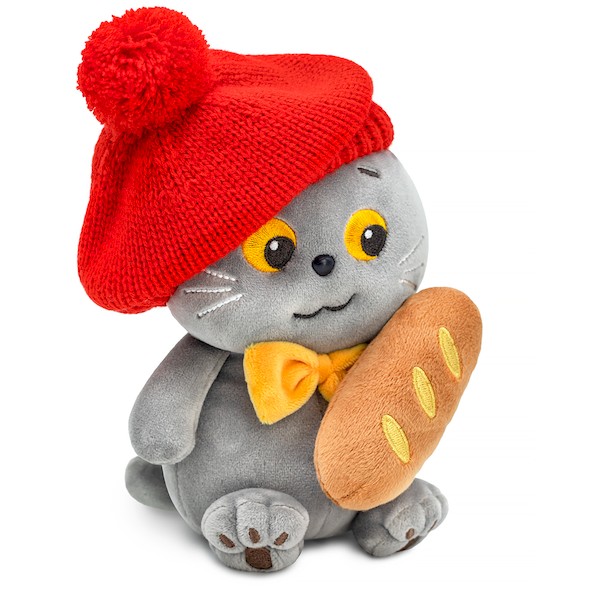 Акция! KsE-007 Игрушка Кот Басик "Бонжур"