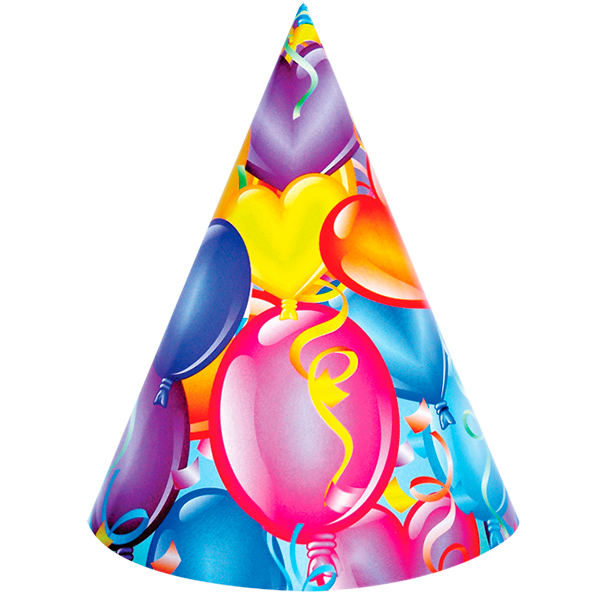 F Колпачок Праздничное настроение 6шт