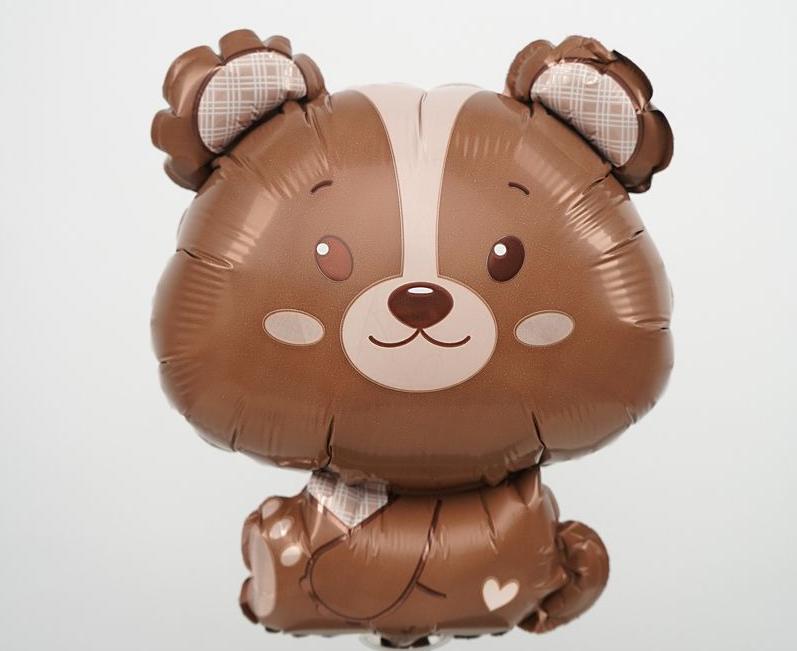 Медвежонок, Волшебный лес, фигура в упаковке /1шт/, фольгированный шар (Россия)