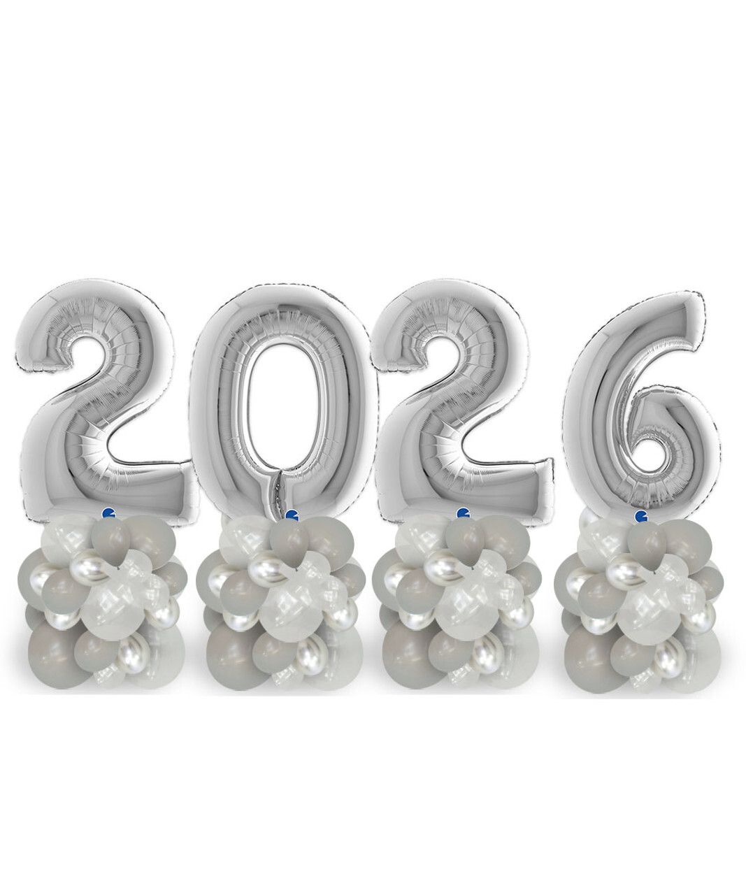 Стойки из цифр "2026" , 4 шт