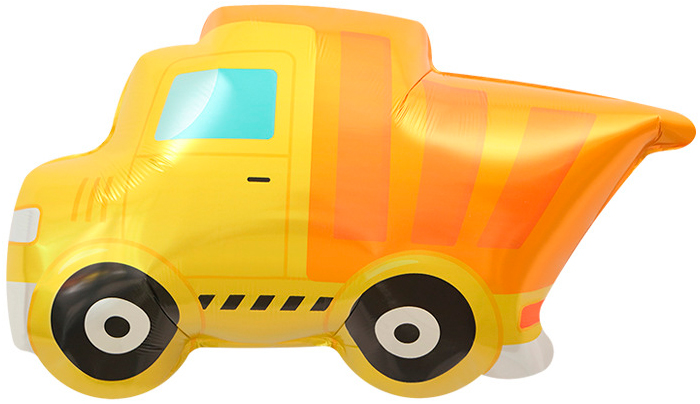 Шар (26"/66 см) Фигура, Грузовик Самосвал, 1 шт. в уп.
