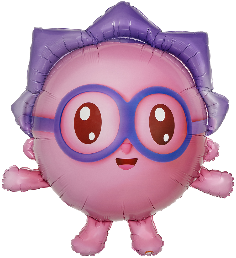 Шар (36"91 см) Фигура, Малышарики, Ежик, 1 шт. в уп.