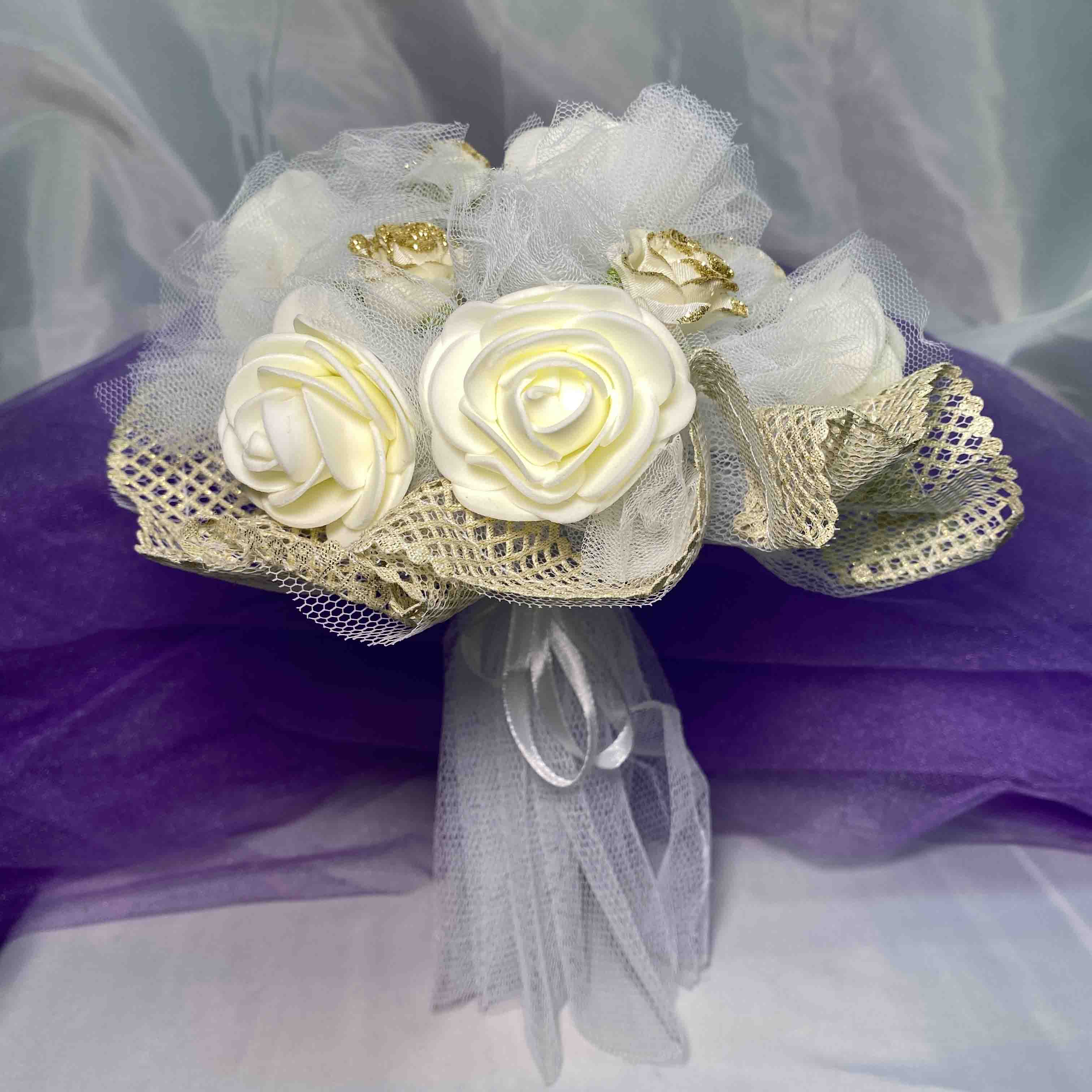 Букет невесты Фантазия (айвори)