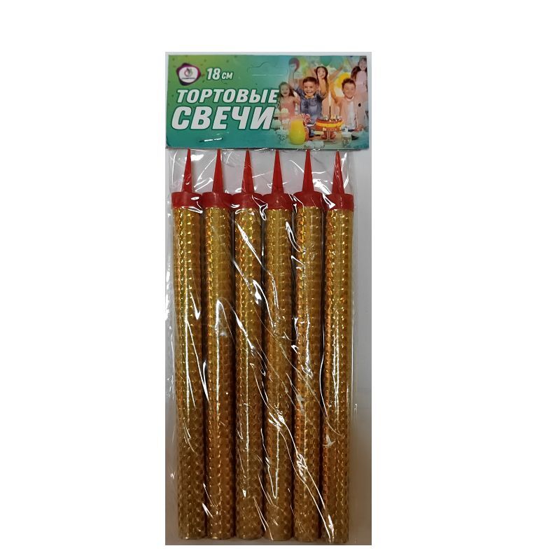 Фонтан в торт 6шт 18см ТС 1860