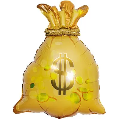 К ФИГУРА Мешок денежный Доллар 81см