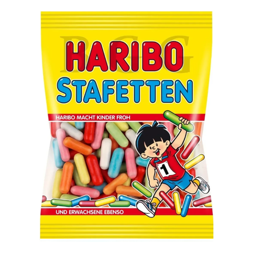 Акция!Haribo Stafetten (Мармелад Харибо Палочки) 160г (44)	