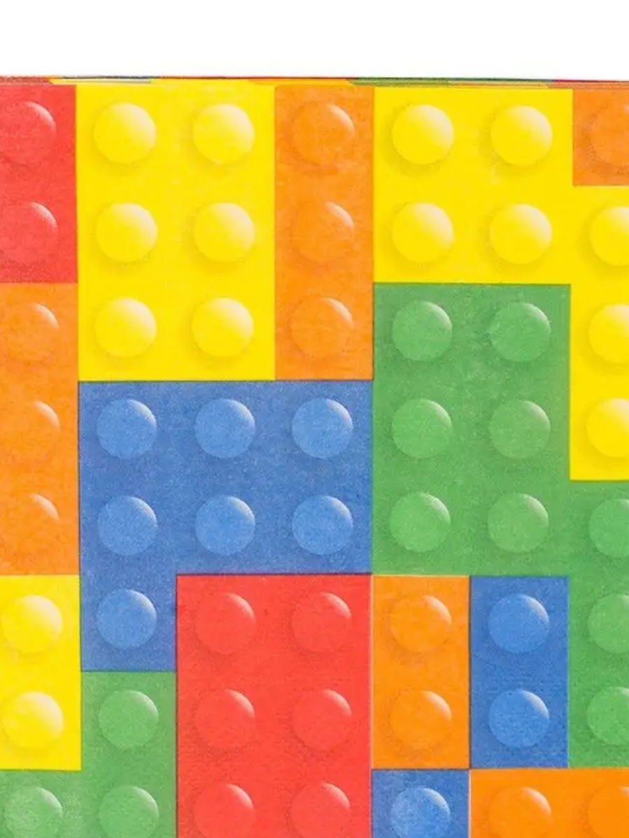 Салфетка Конструктор 25см 12шт/G