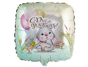 К 18" РУС ДР Зайка и мышки