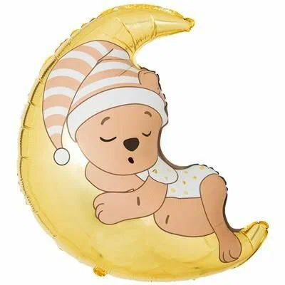 К ФИГУРА Мишка спящий на луне
