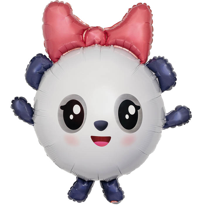 Шар (36"91 см) Фигура, Малышарики, Пандочка, 1 шт. в уп.