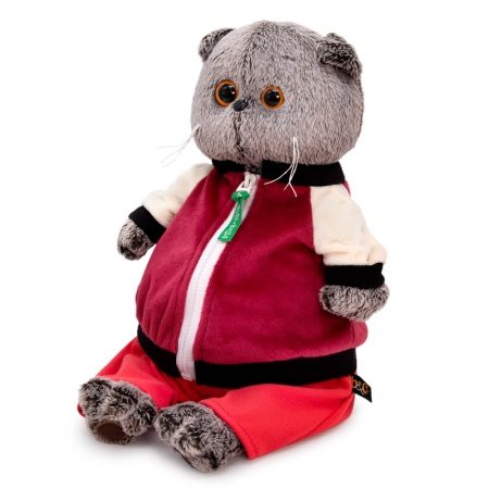 Акция! Ks22-227 Басик в спортивной курточке и штанах 22см