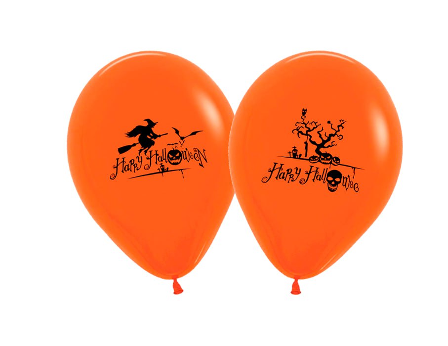 Шар 12" Хэллоуин\Halloween в 2 стороны