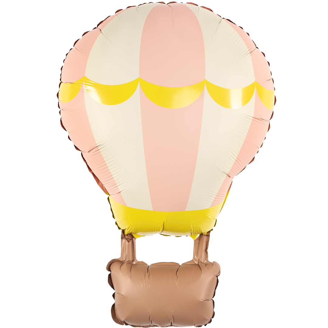 Шар (34"/86 см) Фигура, Воздушный шар,Розовый,Сатин, 1 шт