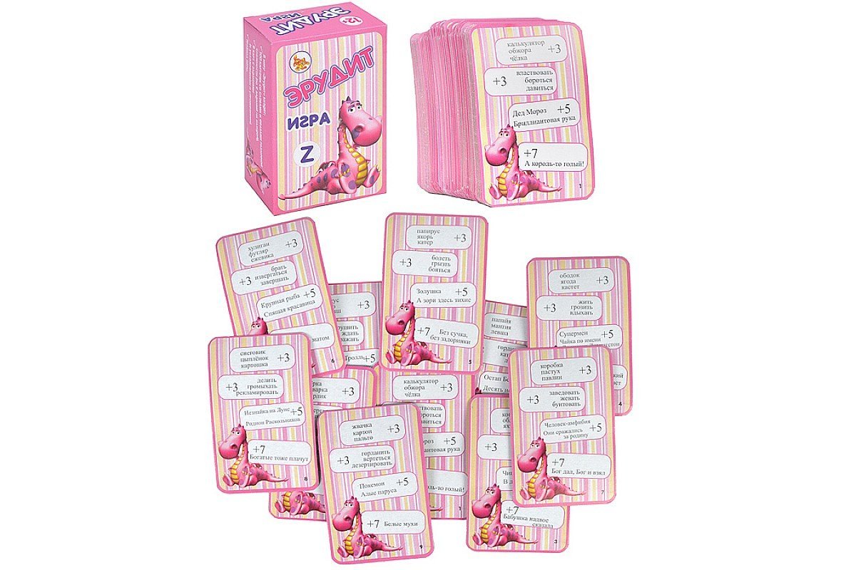 Настольная игра "ЭРУДИТ",аналог "Активити"