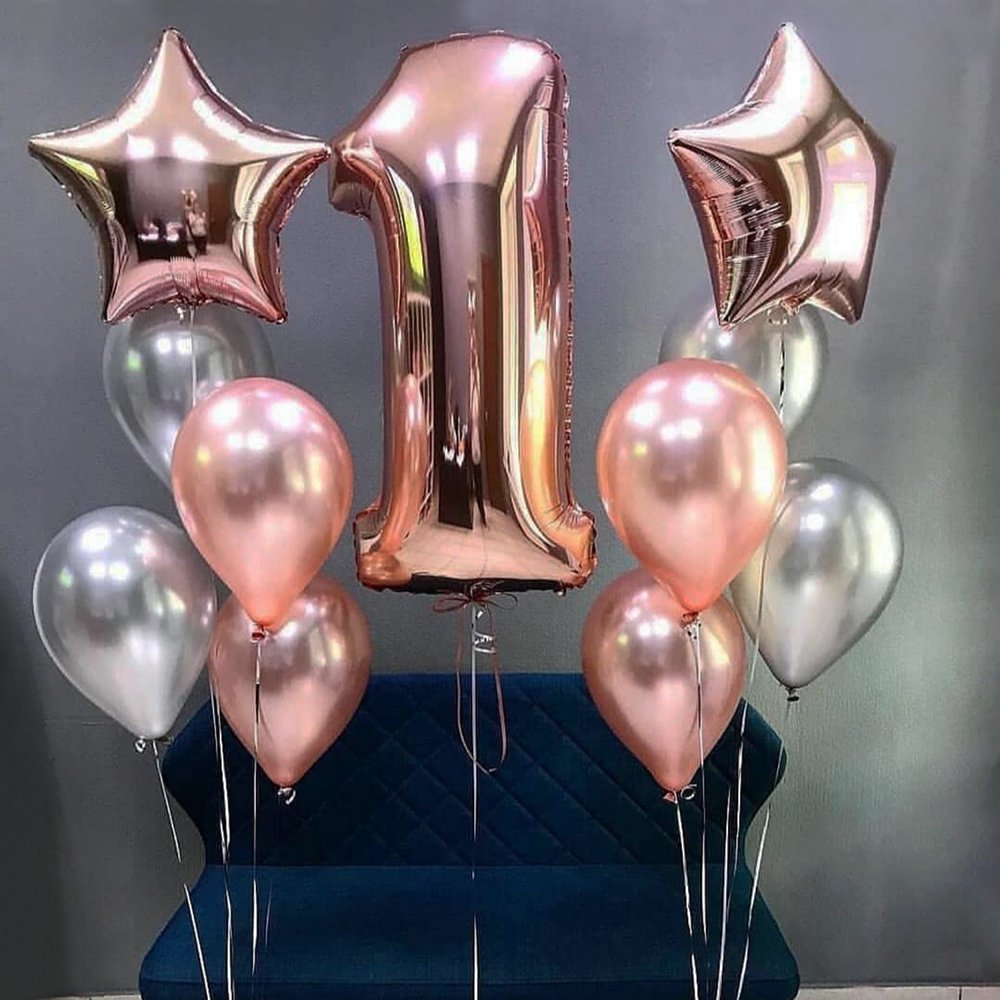 Сет №96 "Медно-серебряное сияние"