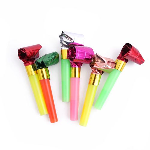 Язык-гудок фольга 6 см (6 шт./уп.)