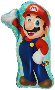 Шар (27"/69 см) Фигура, Водопроводчик Марио