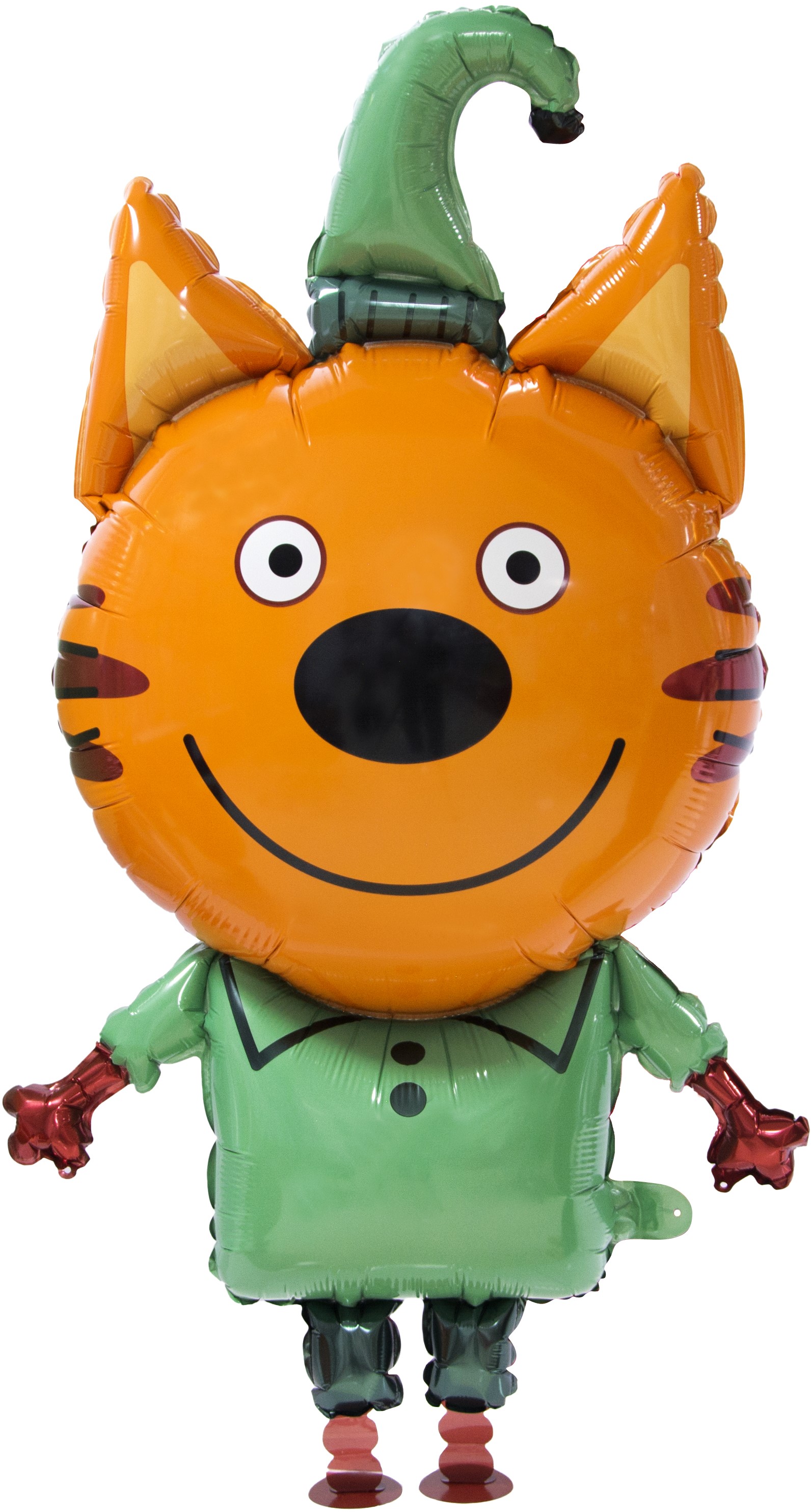 Шар 3D (43"/109 см) Ходячая Фигура, Три Кота, Компот, 1 шт. в уп.