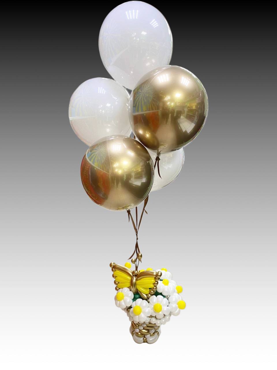 Корзинка с шарами