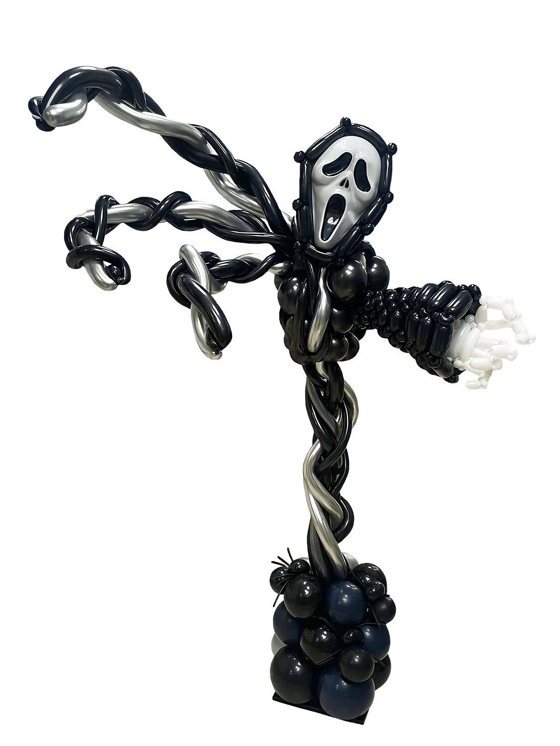 Фигура из шаров на Хэллоуин\ Крик\ Фильм ужасов