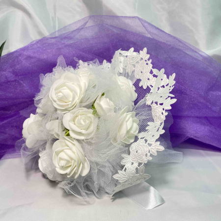 Букет невесты Фантазия (белый)