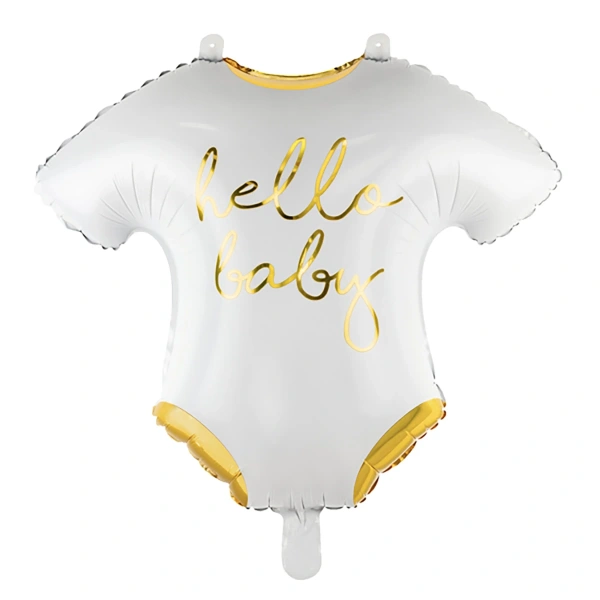 ПД ФИГУРА Боди HELLO BABY Wihte