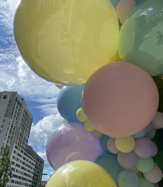 Хаотичная гирлянда даблстафф Макарунс (средняя цена за одну штуку)