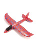 Акция! Пенопластовый воздушный самолёт Розовый