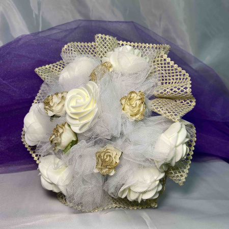 Букет невесты Фантазия (айвори)