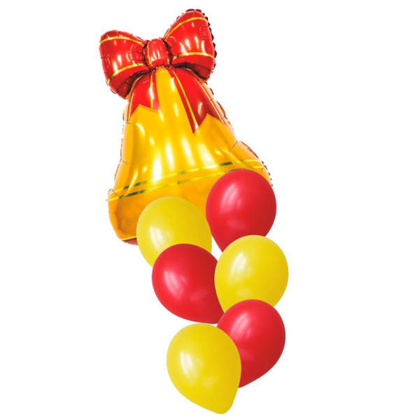 Набор шаров "Колокольчик" 7 в 1/7 воздушных шаров /1 набор/ (Россия)