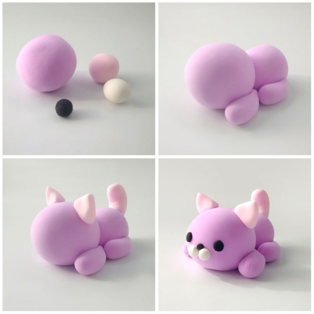 Акция! Жвачка для рук в пакете, воздушный пластилин (12 шт в упаковке) + инструменты