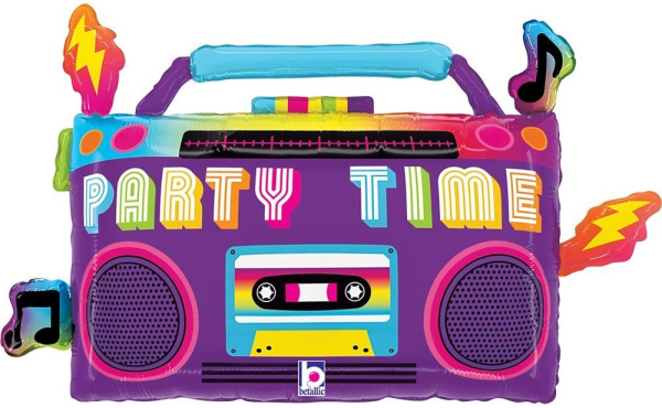 Шар (29"/74 см) Фигура, Магнитофон, 1 шт в уп (Италия)