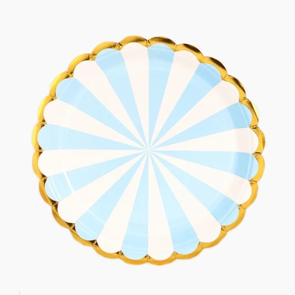 Тарелка бум. 23см/ набор10шт