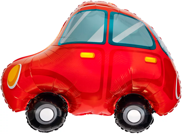 Шар (32"/81 см) Фигура, Машинка, 1шт