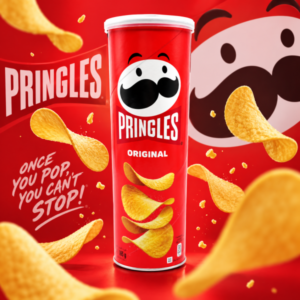 Картофельные чипсы PRINGLES Оригинальные, 165г