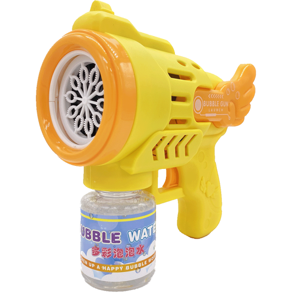 АКЦИЯ!Пистолет мыльные пузыри 360 Жёлтый