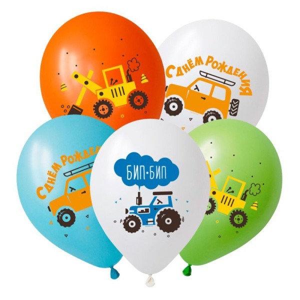 V 12 СДР Забавные машинки, Ассорти Пастель