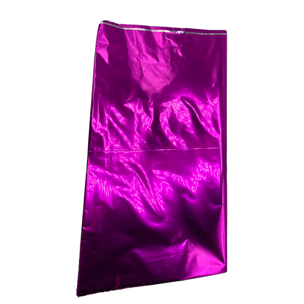 Скатерть 137*183см фольга ярко-розовая