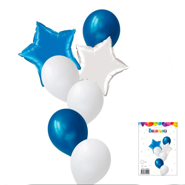 Набор шаров "Океан" 7 в 1/7 воздушных шаров /1 набор/ (Россия)