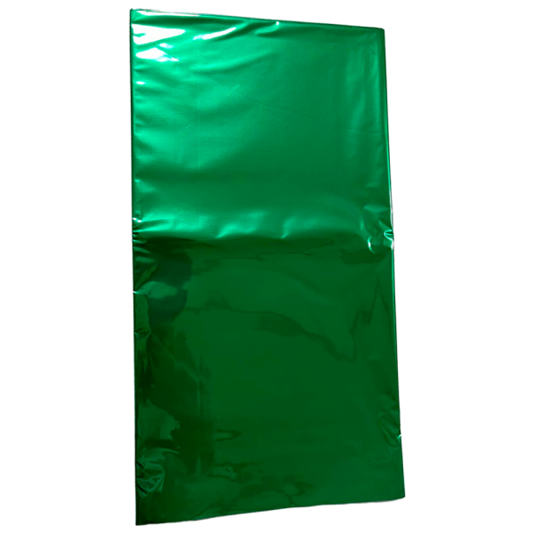 Скатерть 137*183см фольга зеленая