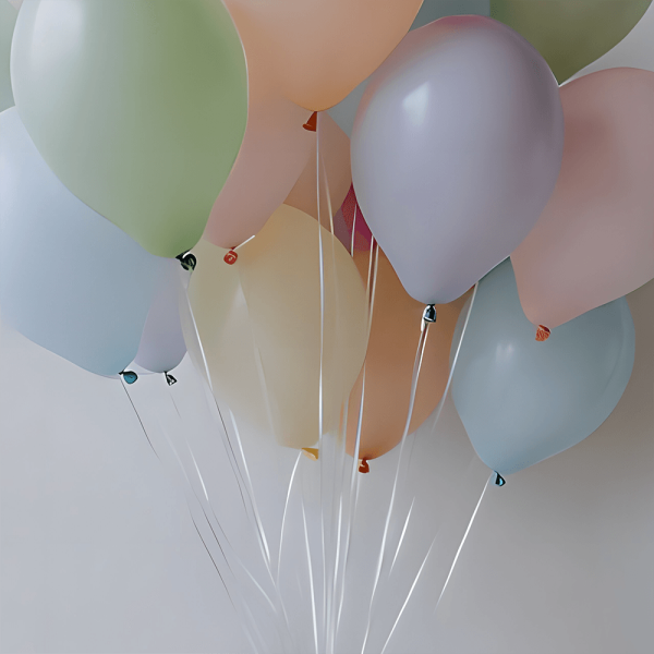 Сет №79 "Макарунсы" 20 воздушных шаров