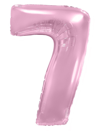 И 40 Цифра Розовый Макарунс, 1 шт (Испания)