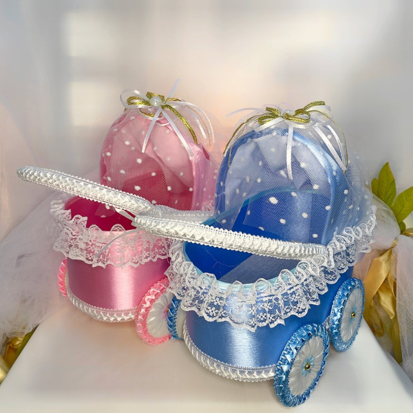 Коляски для сбора денег СЫН\ДОЧКА (комплект)