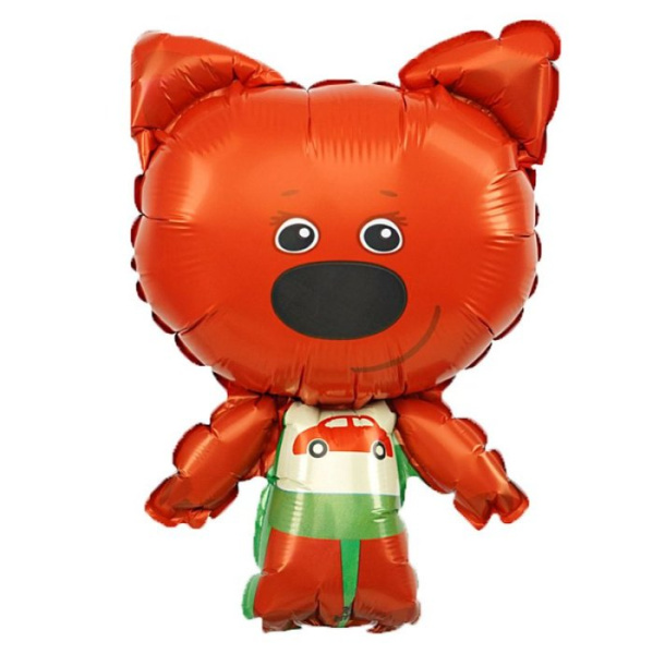 Аг 25/64см Ми-Ми-Мишки Лисичка фигура /1шт/Фольгированный шар (Россия)