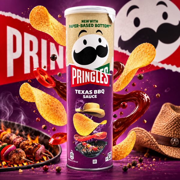 Картофельные чипсы Pringles Texas BBQ, 165 гр