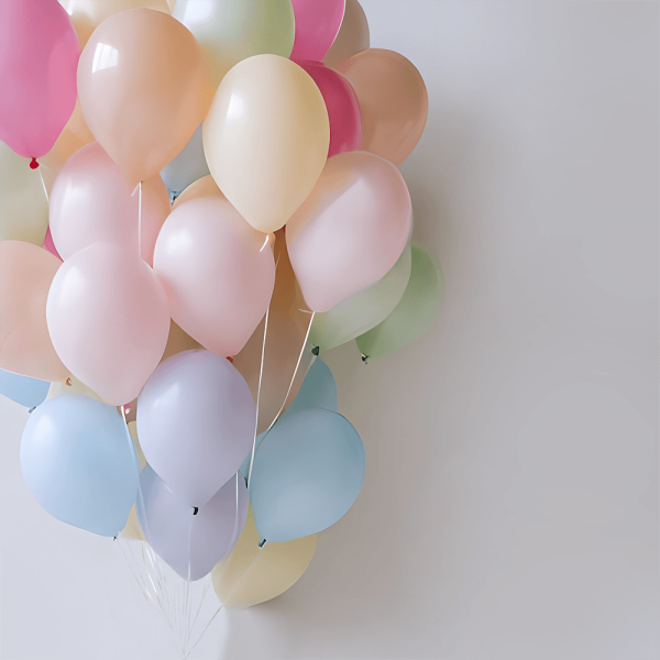 Сет №78 "Шариков много не бывает"; Связка из 45 воздушных шаров