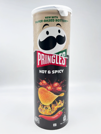 Картофельные чипсы Pringles остро-пряный вкус, 165 гр